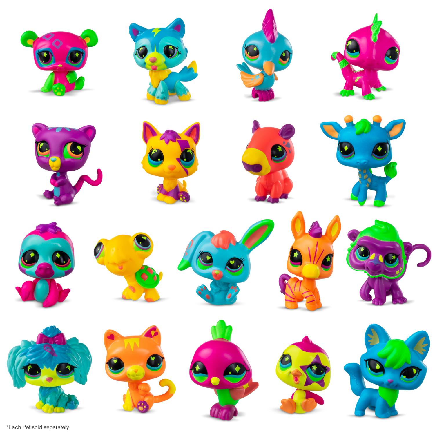 Littlest Pet Shop Black Light Pets Series 2 - Toymaster - Fagan Toys