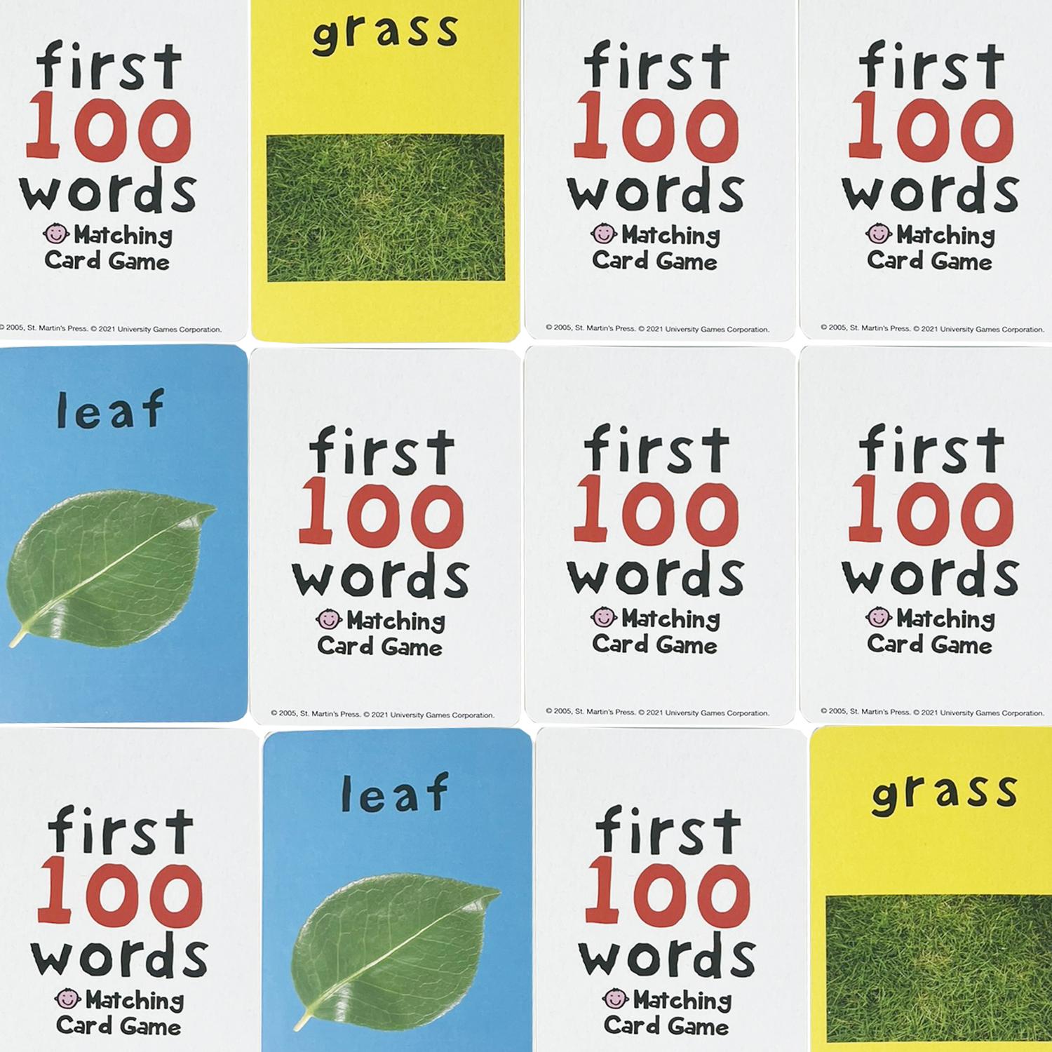 First 100 Words Activity Game - Toymaster - Fagan Toys