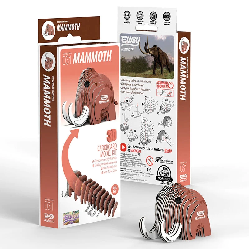 EUGY Mammoth 3D Puzzle - Toymaster - Fagan Toys