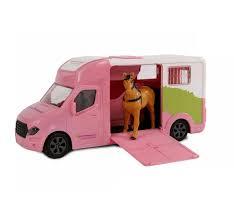 Kids Globe Die-Cast Horse Truck - Pink - Toymaster - Fagan Toys
