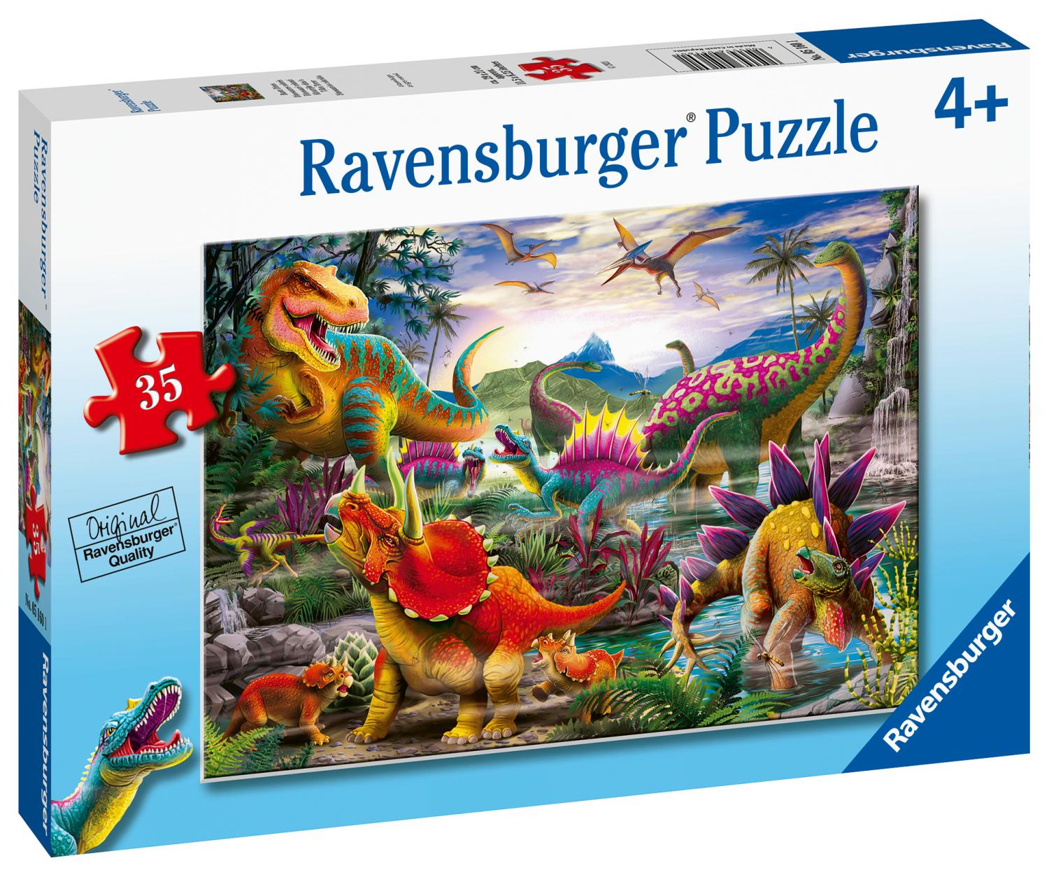 Ravensburger T-Rex Terror 35pc Jigsaw Puzzle - Toymaster - Fagan Toys