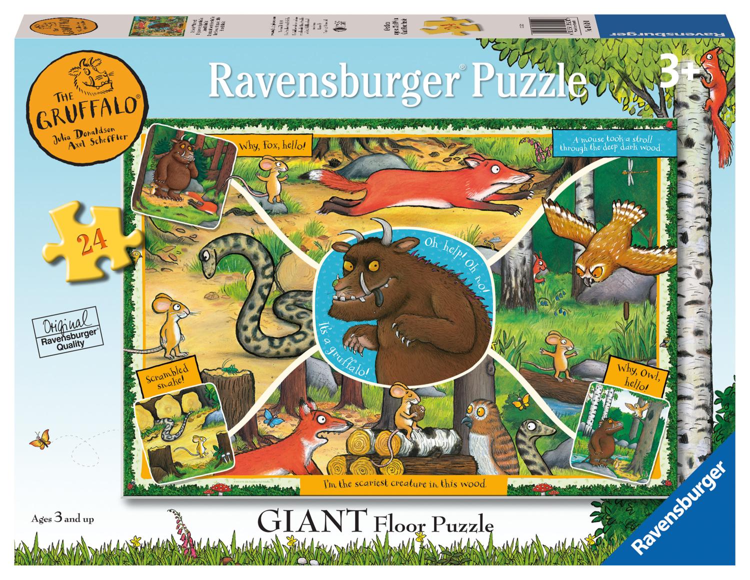 Ravensburger The Gruffalo 24pc Giant Floor Puzzle - Toymaster - Fagan Toys