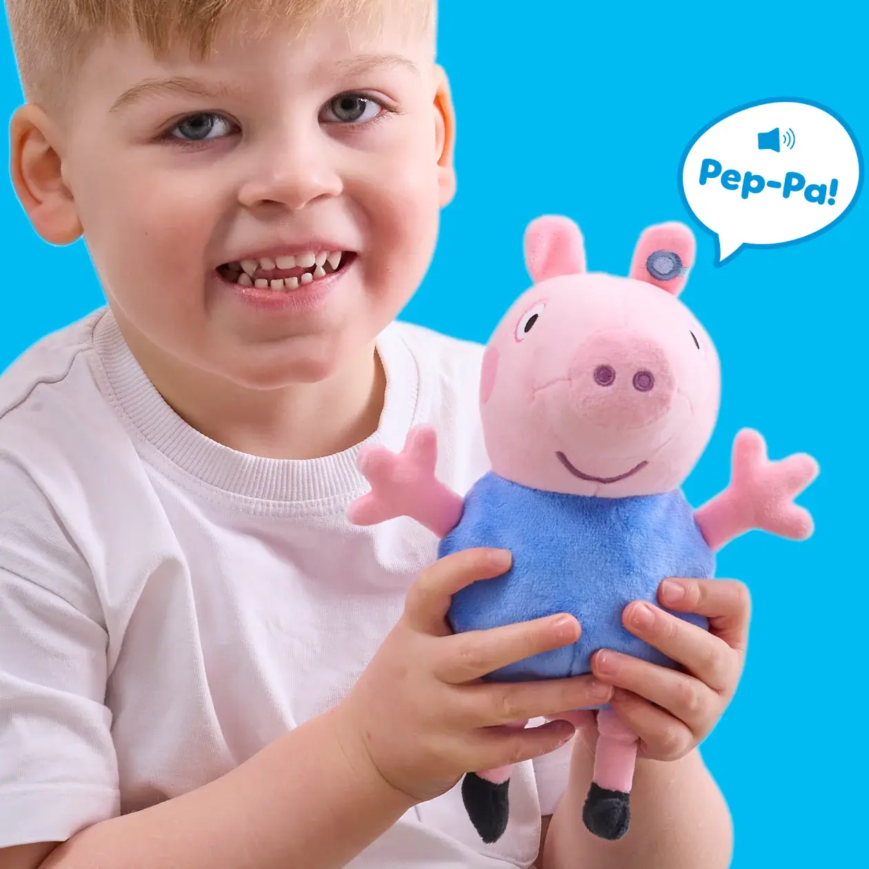Peppa Pig Talking George Soft Toy -  - Fagan Toys