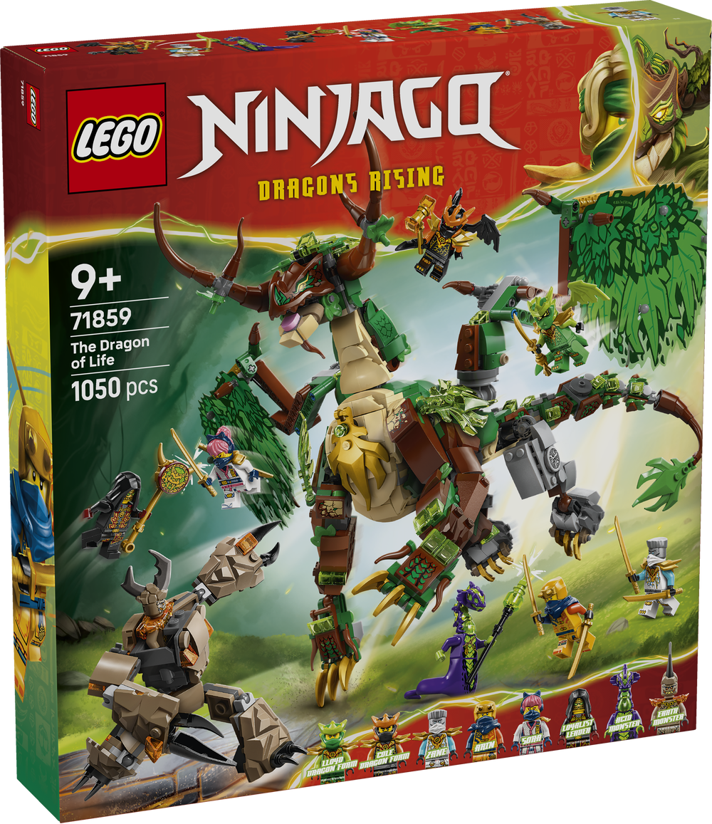 LEGO NINJAGO The Dragon of Life Dragon Toy 71859
