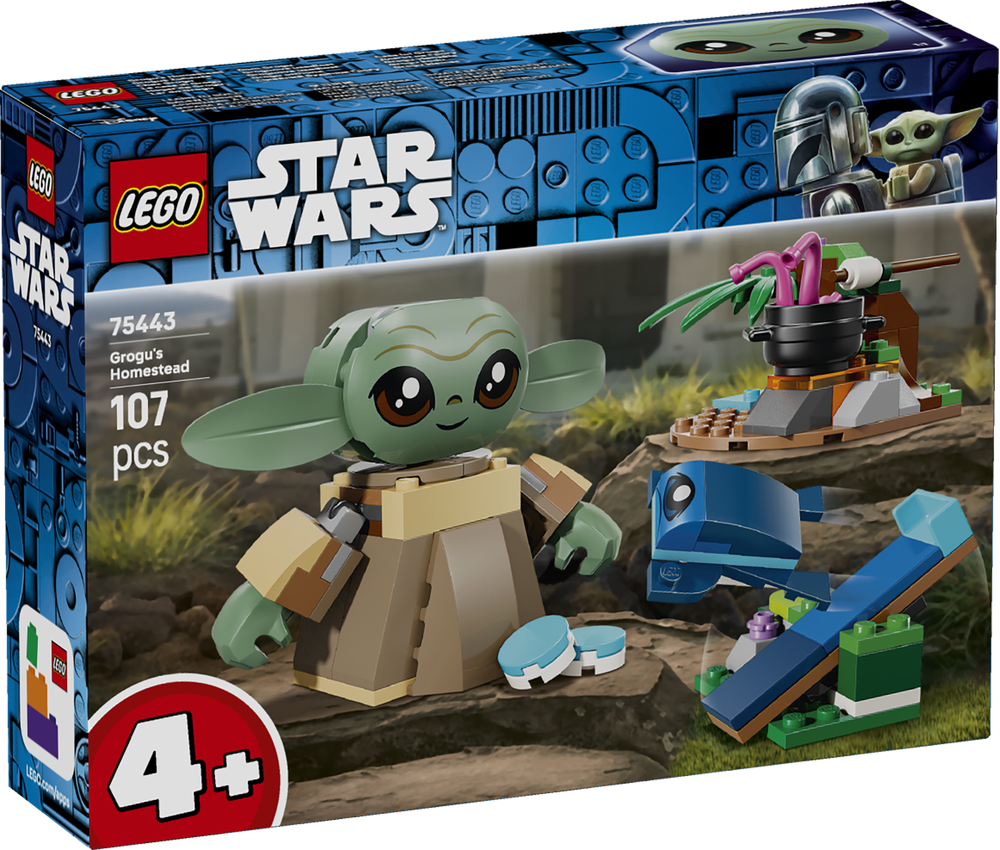 LEGO Star Wars Grogu\u2019s Homestead Toy Building Set 75443