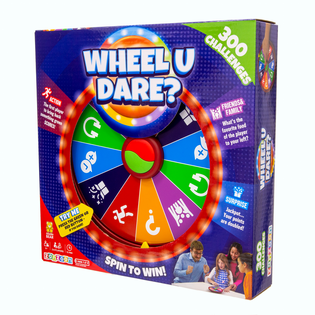 Wheel U Dare? Spin the Wheel Game - Toymaster - Fagan Toys
