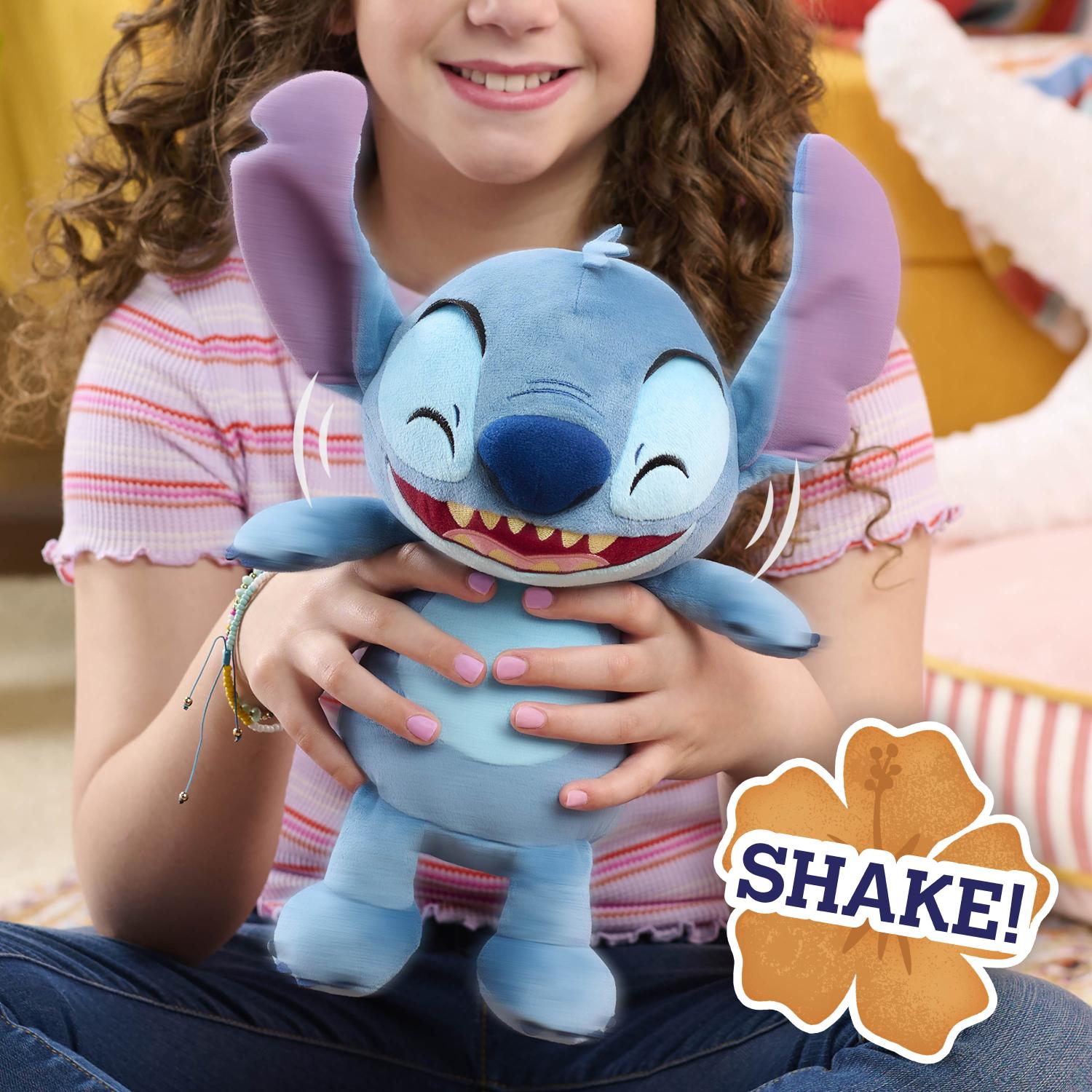 Disney Stitch "Crack Me Up" Interactive Feature Plush