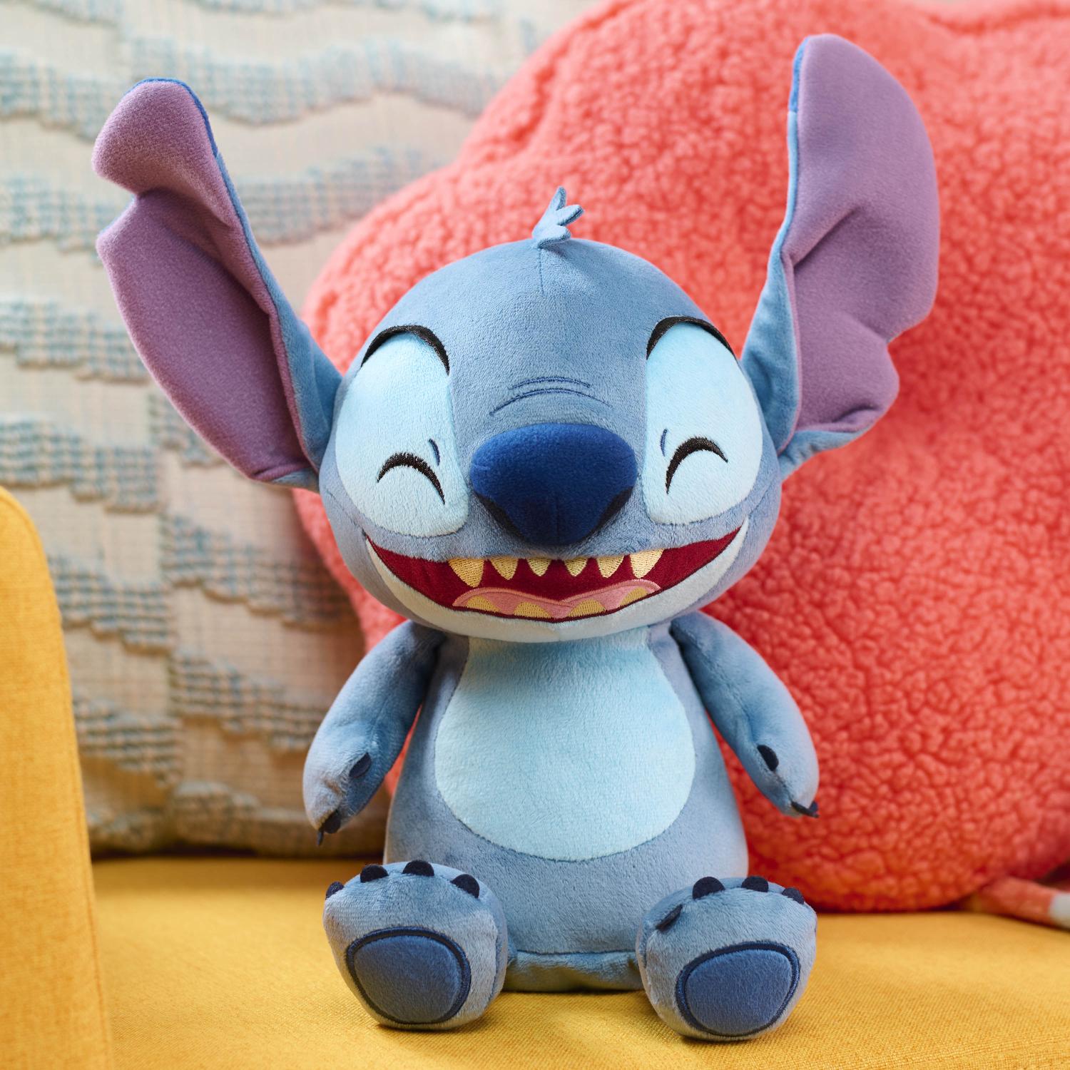 Disney Stitch "Crack Me Up" Interactive Feature Plush - Just Play - Fagan Toys