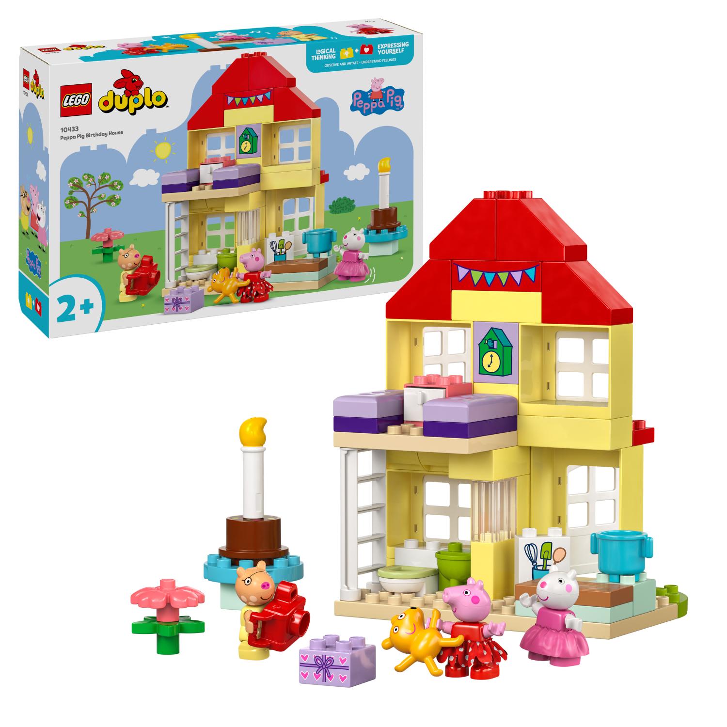 LEGO DUPLO Peppa Pig Birthday House Playset 10433 - Lego - Fagan Toys