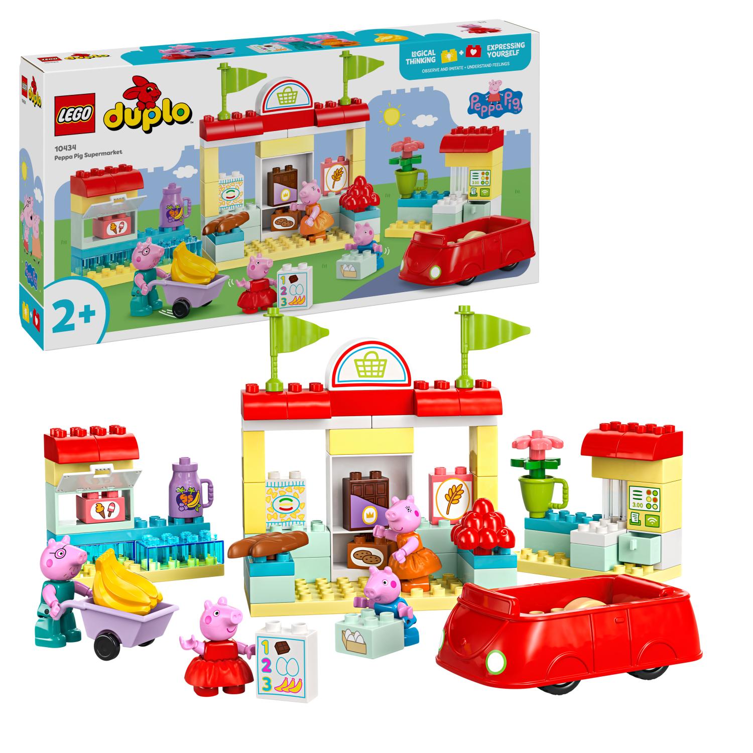 LEGO DUPLO Peppa Pig Supermarket Toy 10434 - Lego - Fagan Toys