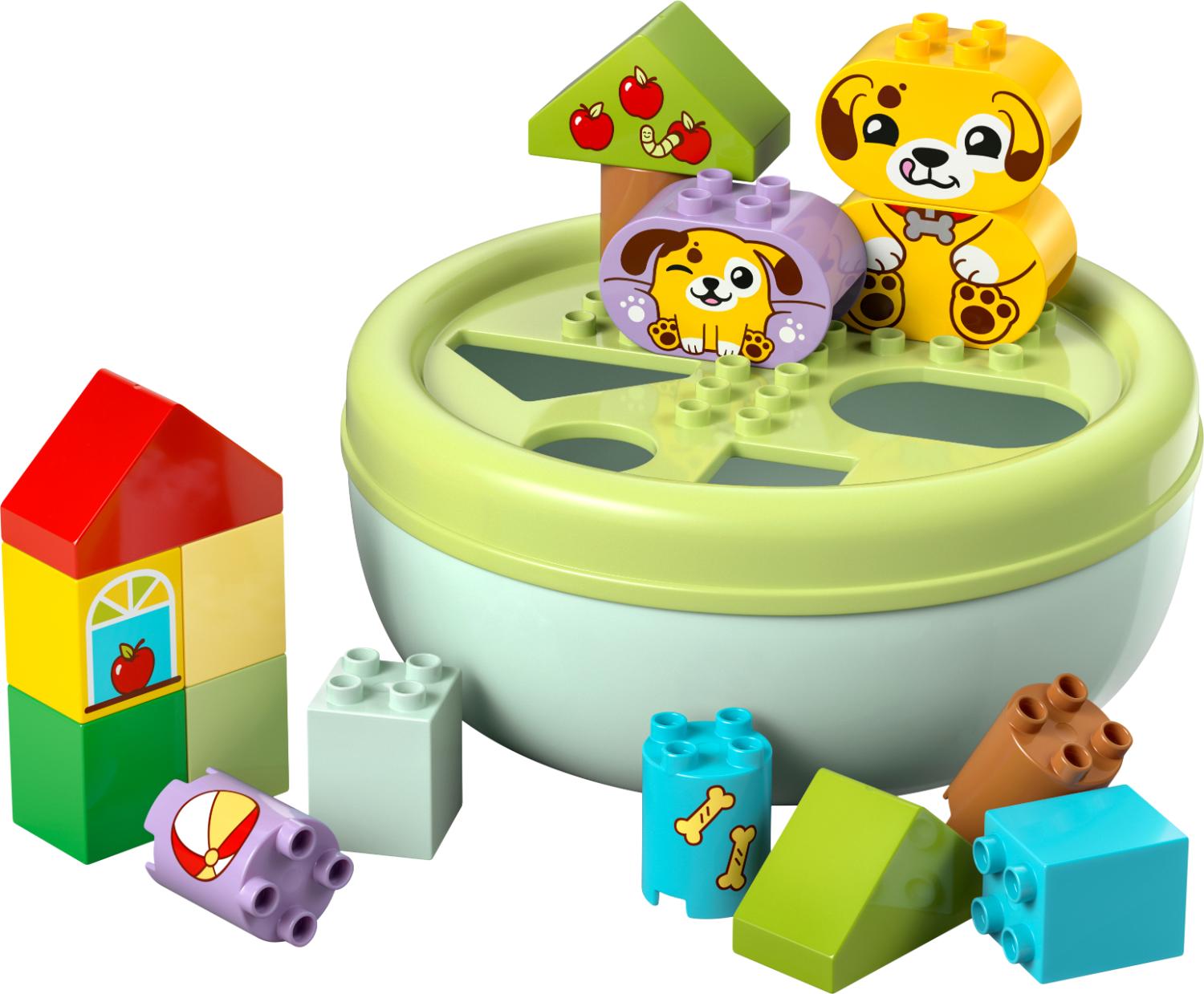 LEGO DUPLO My First Shape Sorter: Puppy House Toddler Learning Toy 10441 - Lego - Fagan Toys