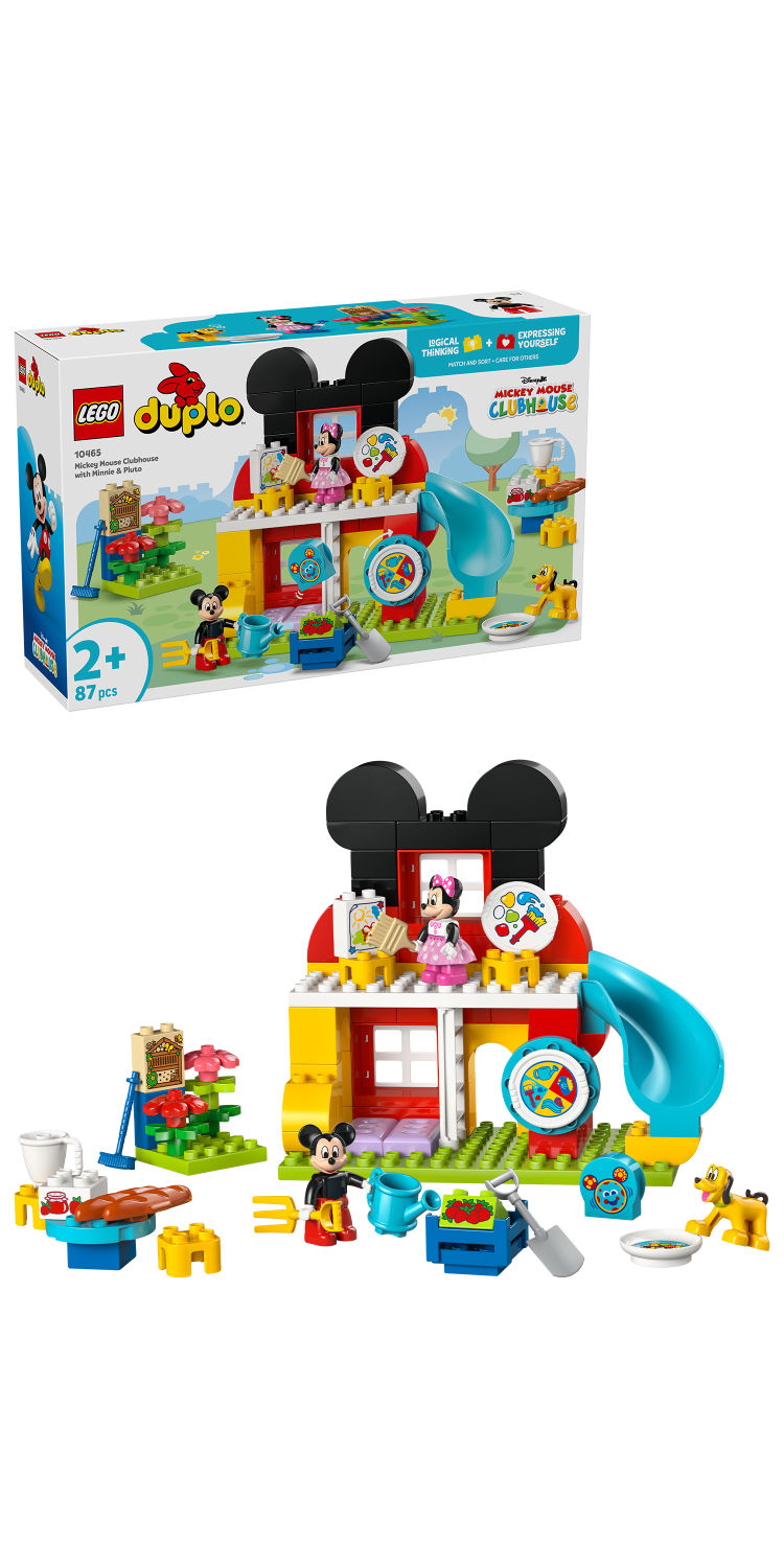 LEGO® DUPLO® Disney Mickey Mouse Clubhouse with Minnie & Pluto 10465 - Lego - Fagan Toys