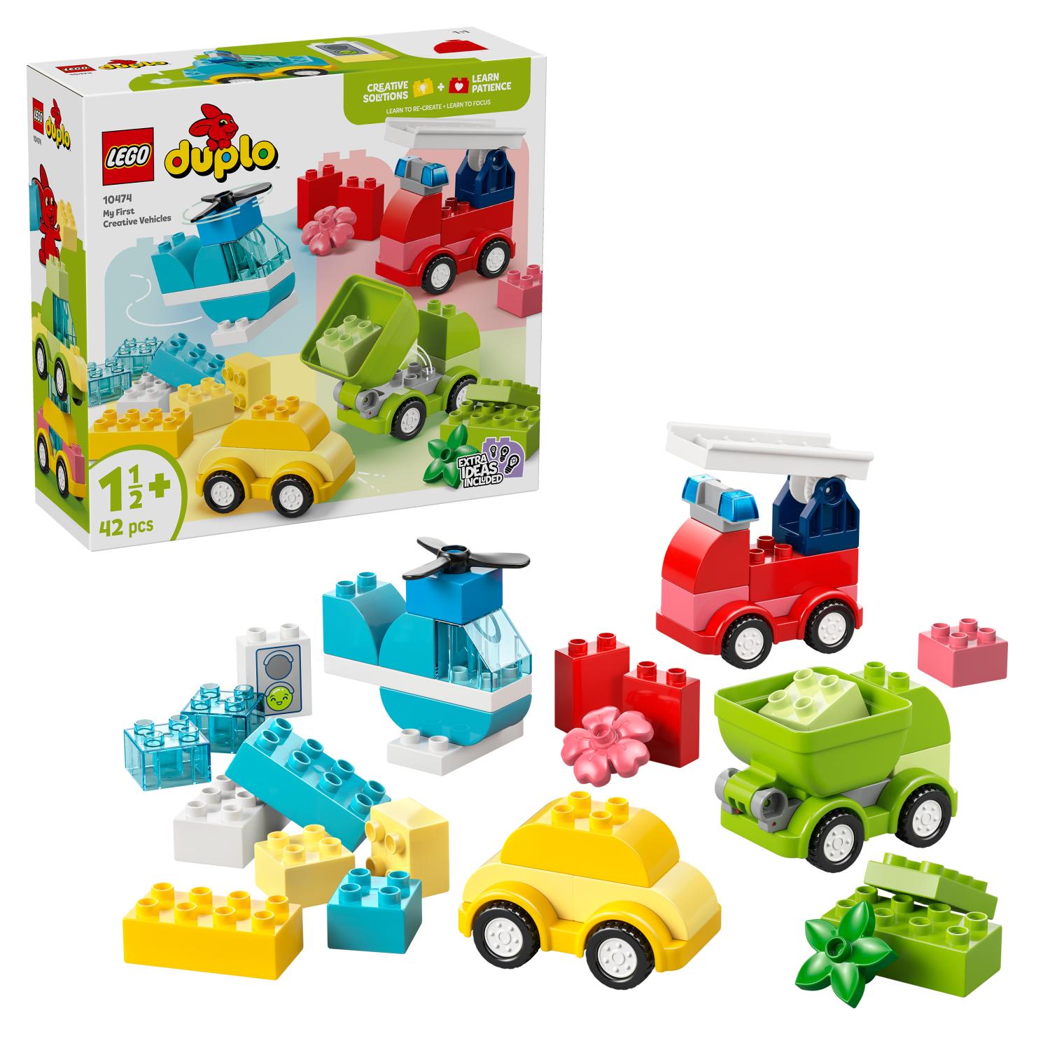 LEGO DUPLO My First Creative Vehicles Toy 10474 - Lego - Fagan Toys