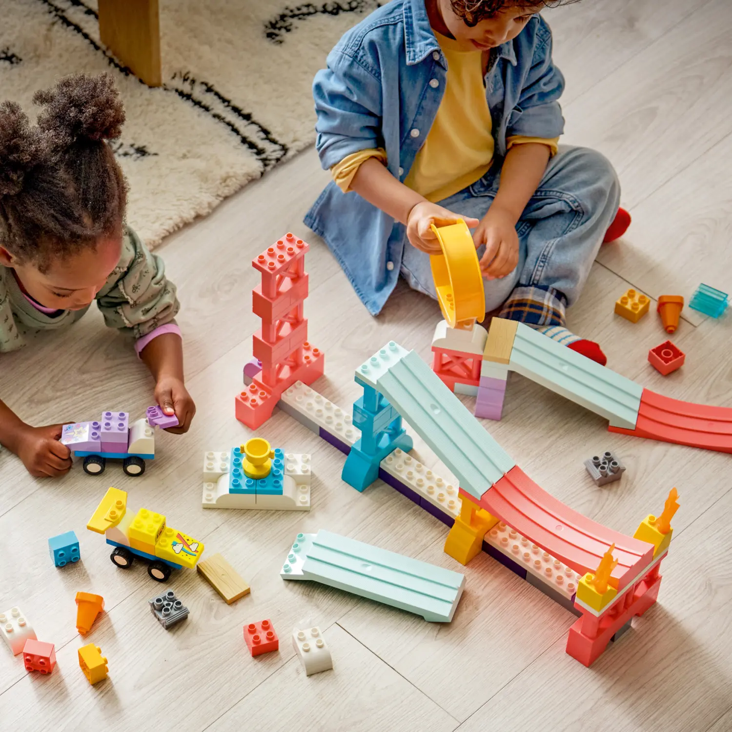 LEGO® DUPLO® Town 3 in 1 Creative Ramps with Vehicles 10478 -  - Fagan Toys