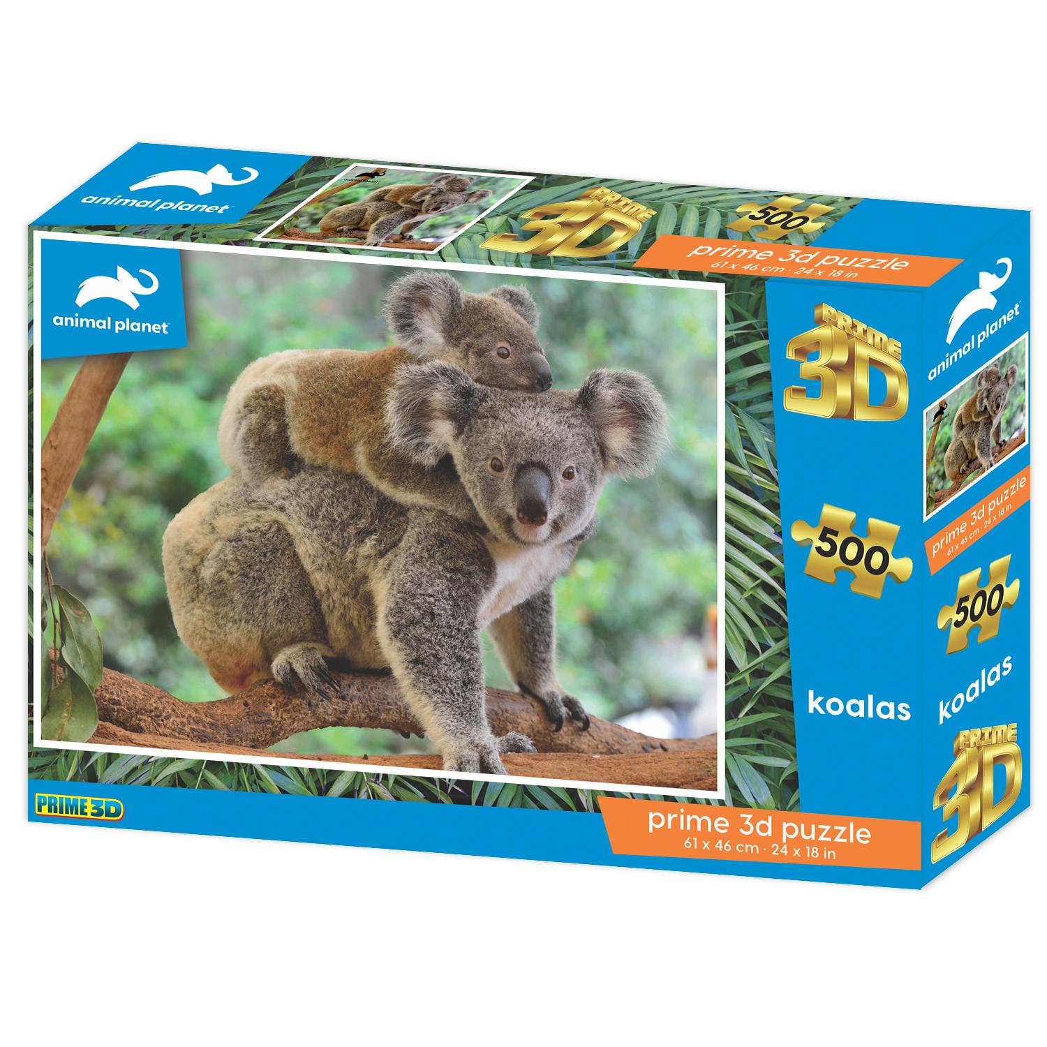 Animal Planet Koalas 500pc Jigsaw Puzzle - Toymaster - Fagan Toys