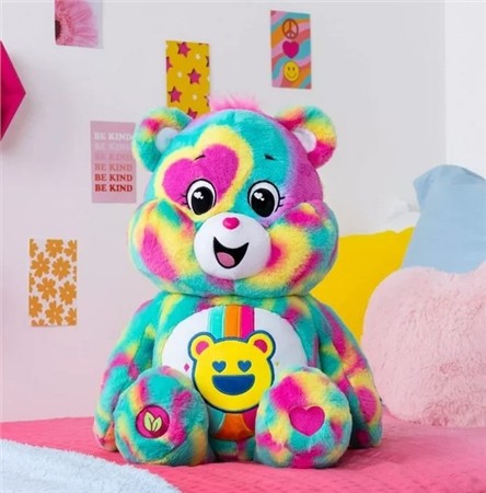 Care Bears 60cm Jumbo Plush Good Vibes Bear - Toymaster - Fagan Toys