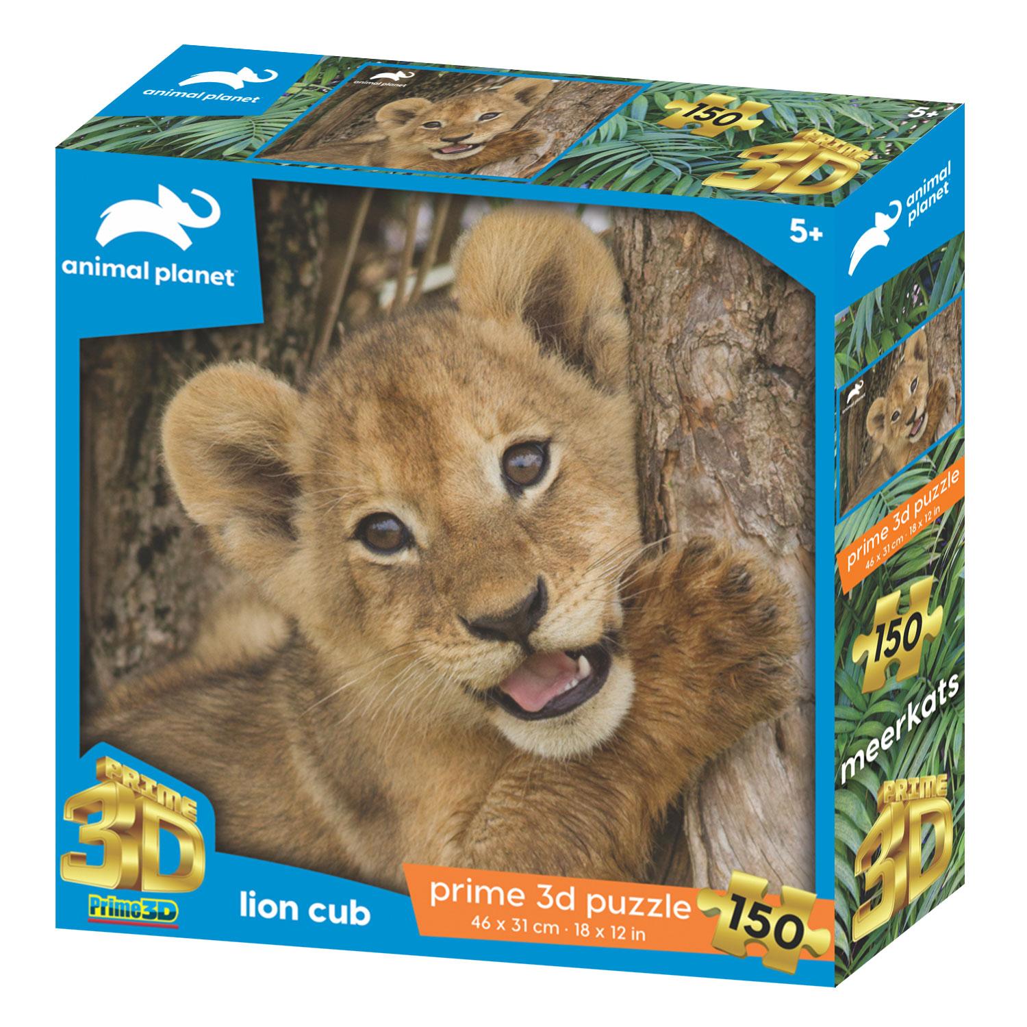 Animal Planet Lion Cub 150pc Jigsaw Puzzle - Toymaster - Fagan Toys