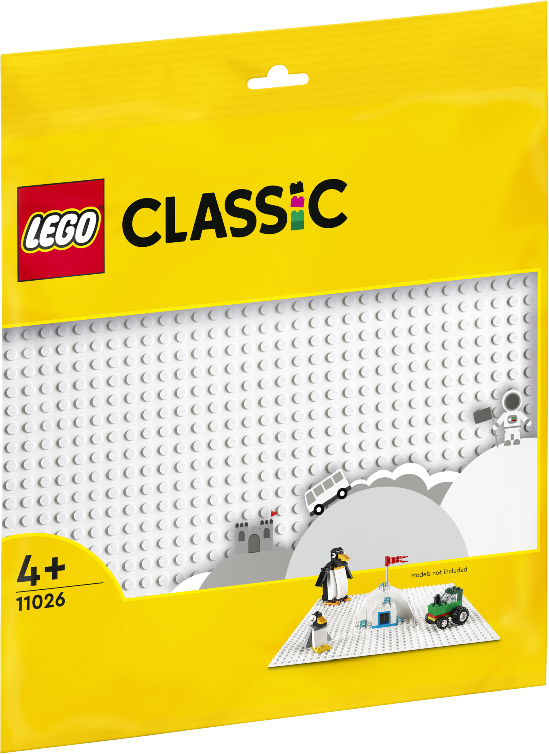 LEGO® Classic White Baseplate 11026 Building Kit for Kids -  - Fagan Toys