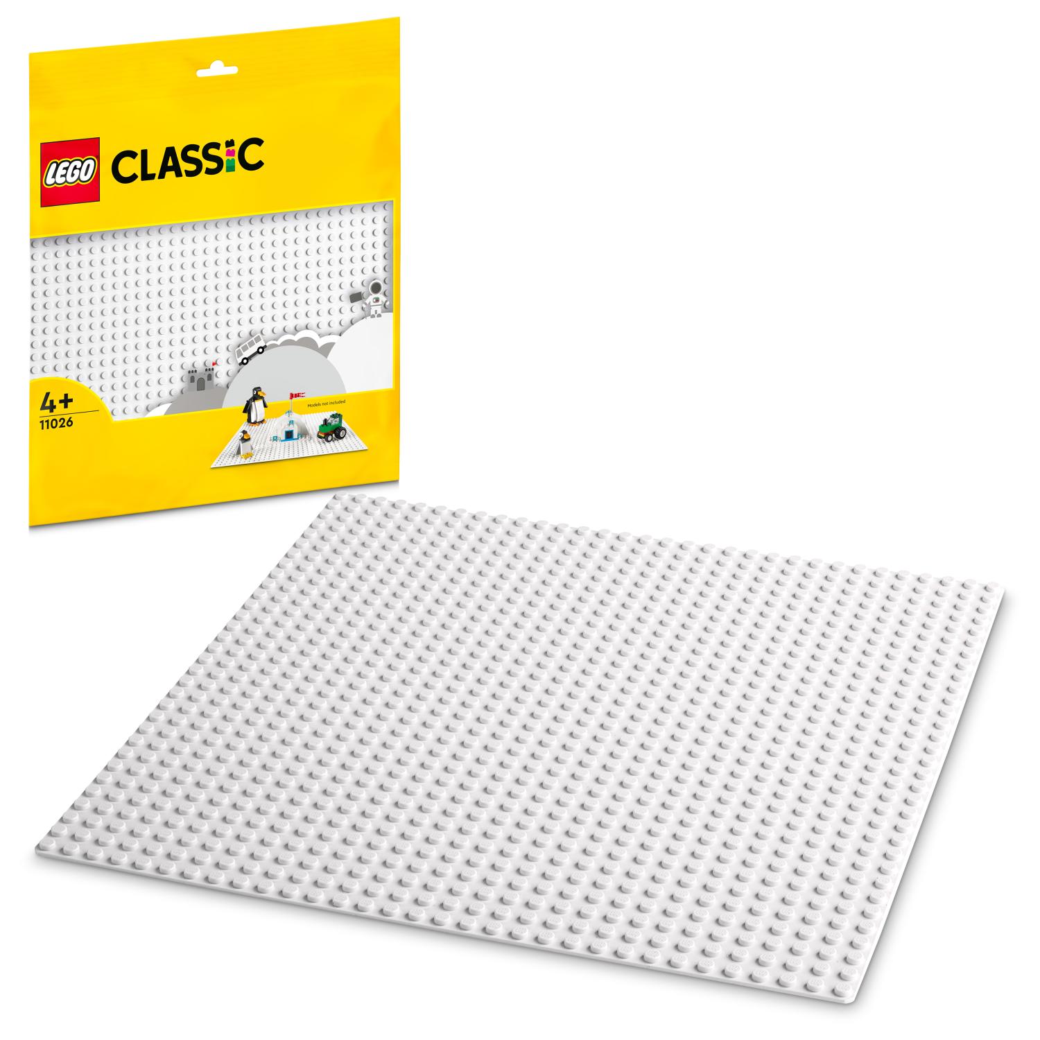 LEGO® Classic White Baseplate 11026 Building Kit for Kids -  - Fagan Toys
