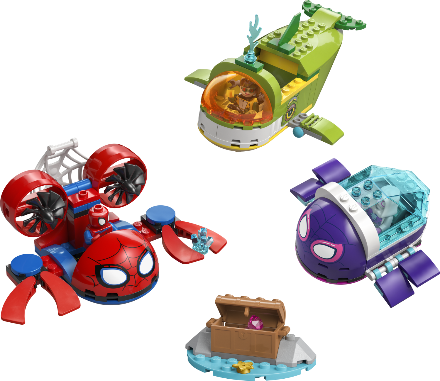 LEGO Marvel Spidey Underwater Vehicles 11207 | Build & Play Adventure
