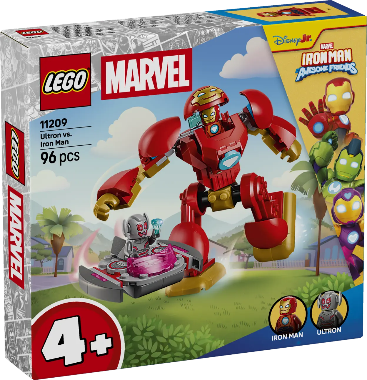LEGO® Marvel Iron Man and His Awesome Friends Ultron vs. Iron Man 11209 -  - Fagan Toys