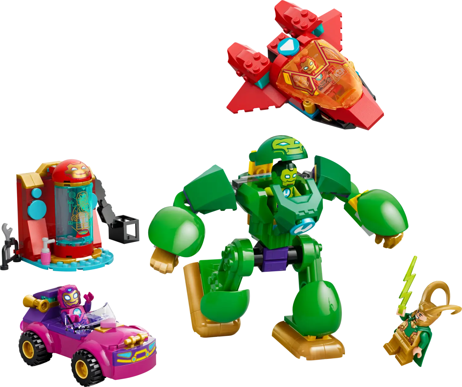 LEGO® Marvel Iron Man and His Awesome Friends Loki vs. Team Iron Man 11211 -  - Fagan Toys