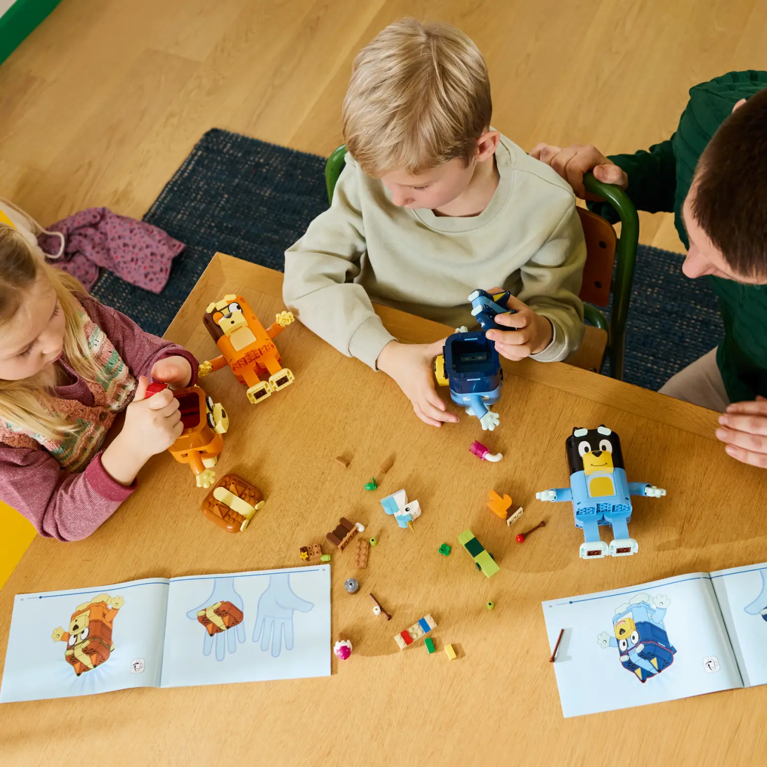 LEGO® Bluey Brick-Built Bluey Family Toy Figures Set 11217 -  - Fagan Toys