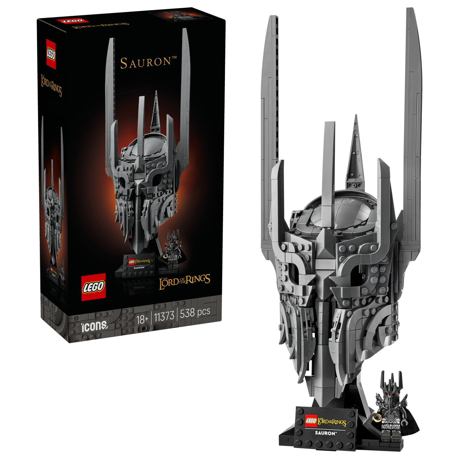 LEGO® Icons The Lord of the Rings: Sauron’s Helmet 11373 - Lego - Fagan Toys