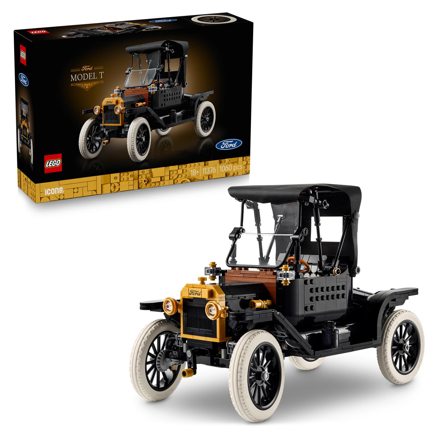 LEGO® Icons Ford Model T Model Car Kit 11376 - Lego - Fagan Toys
