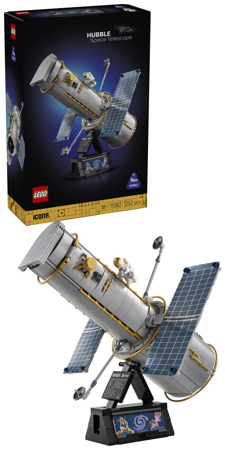 LEGO® Icons Hubble Space Telescope - Science Decor Set -11382 -  - Fagan Toys