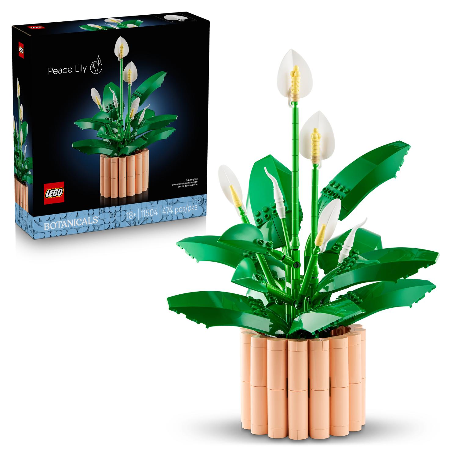 LEGO Botanicals Peace Lily Flower Decor 11504 - Lego - Fagan Toys