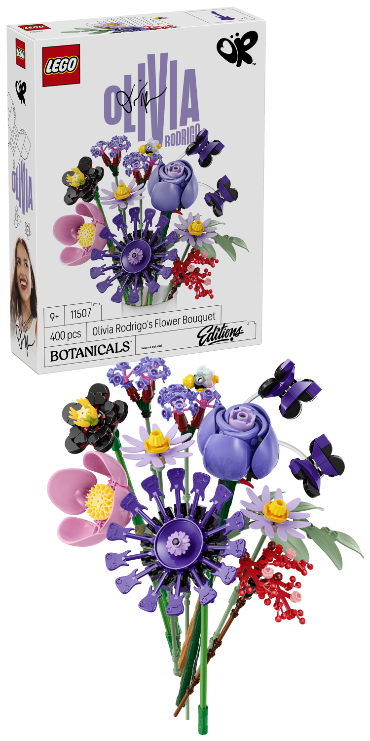 LEGO® Botanicals & LEGO® Editions Olivia Rodrigo’s Flower Bouquet 11507 -  - Fagan Toys