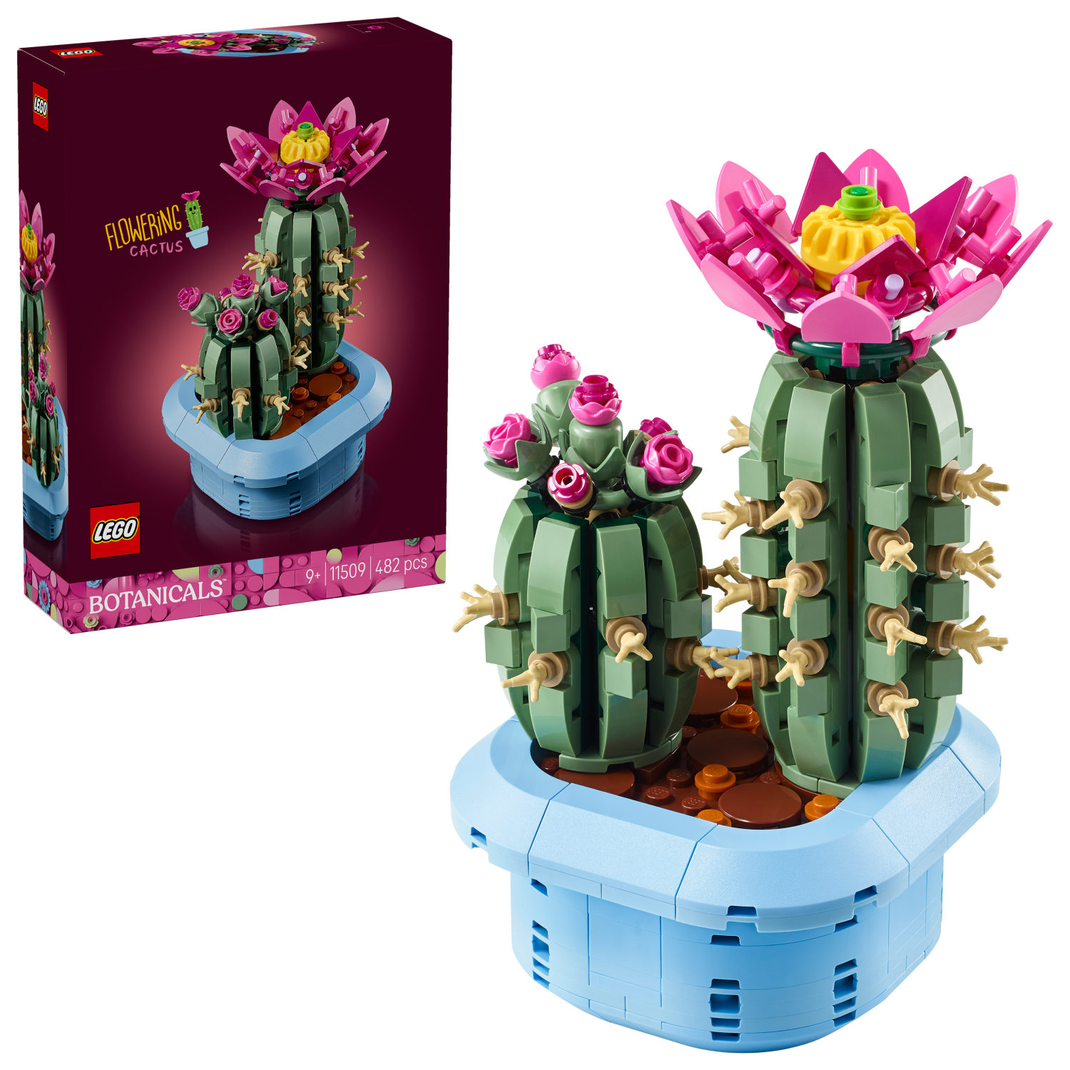 LEGO Botanicals Flowering Cactus Plants Decor 11509 - Lego - Fagan Toys