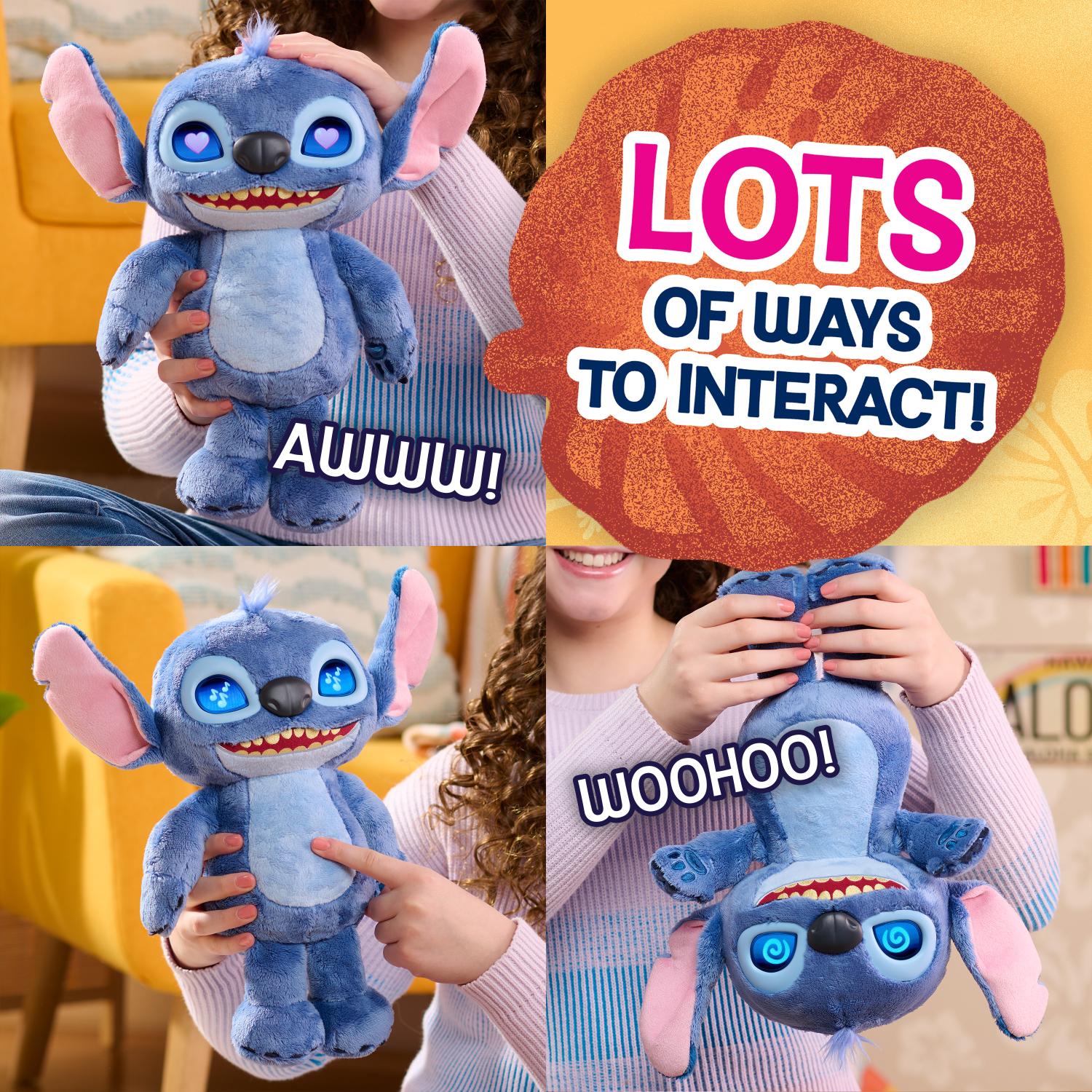 Disney Stitch Many Moods of Stitch Feature Plush