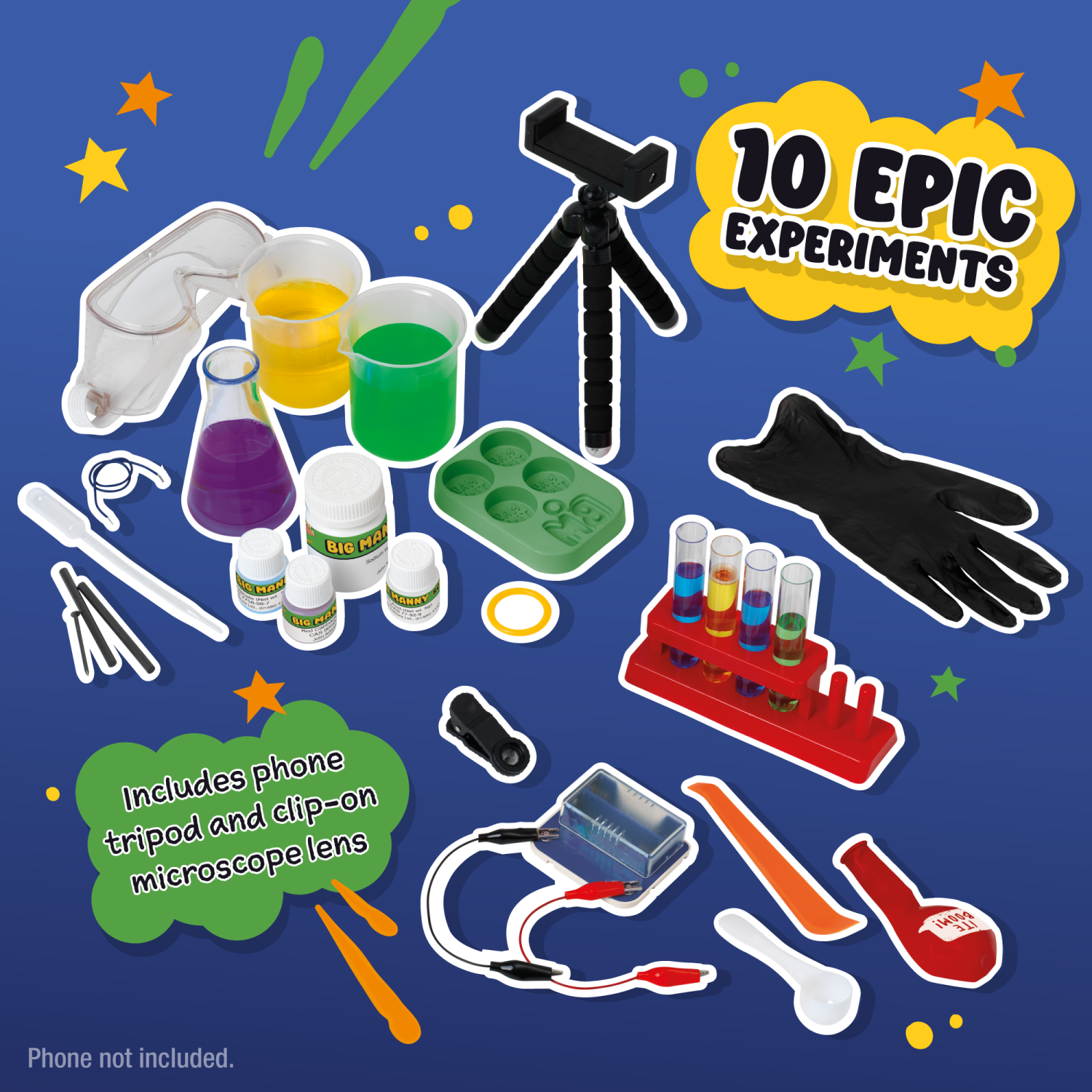 Big Manny Science Innit Chemistry Experiment Kit -  - Fagan Toys