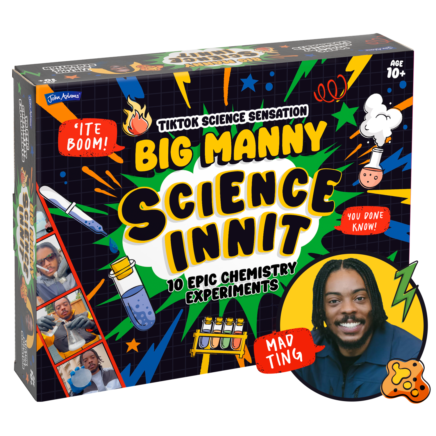 Big Manny Science Innit Chemistry Experiment Kit -  - Fagan Toys