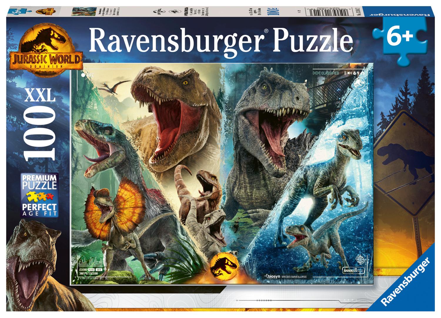 Ravensburger Jurassic World Dominion 100pc XXL Jigsaw Puzzle - Toymaster - Fagan Toys