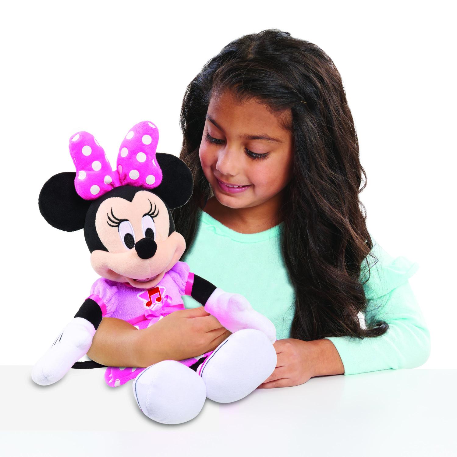 Disney Mickey Mouse Singing Fun Minnie Mouse Plush - Just Play - Fagan Toys