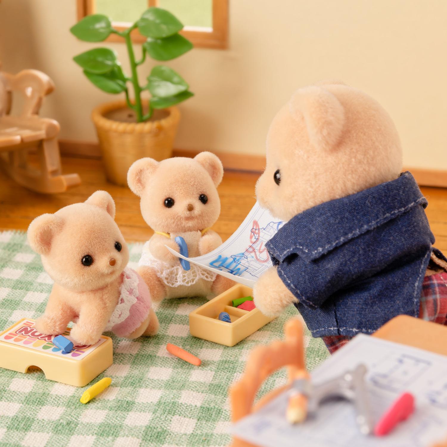 Sylvanian Families Biscuit Bear Twins Set - Toymaster - Fagan Toys