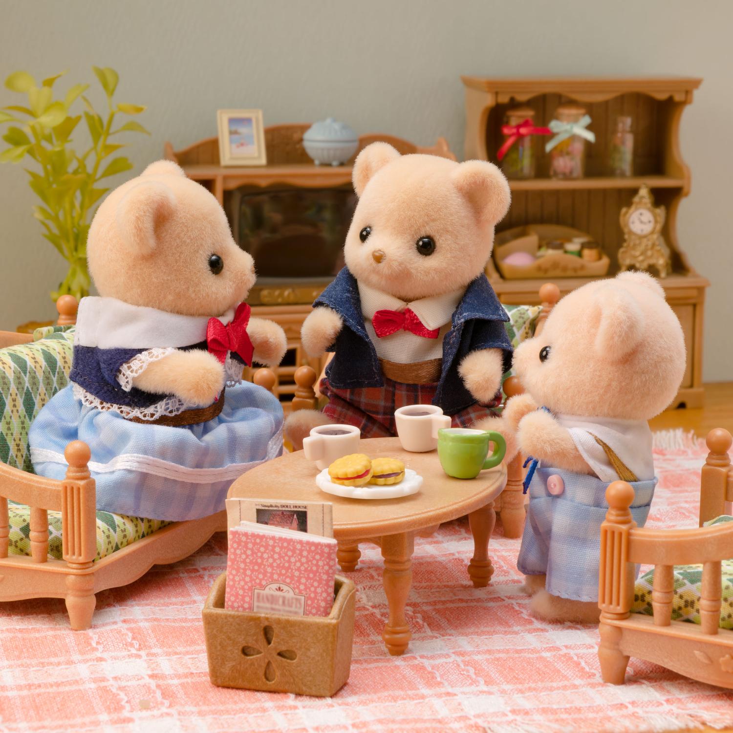Sylvanian Families Biscuit Bear Family Set - Toymaster - Fagan Toys