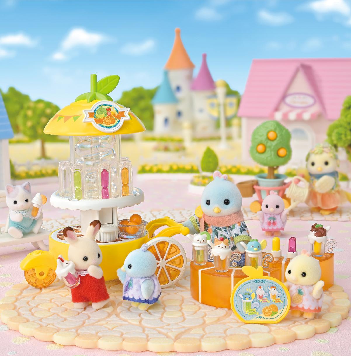 Sylvanian Families Citrus Bird Juice Stand - Toymaster - Fagan Toys