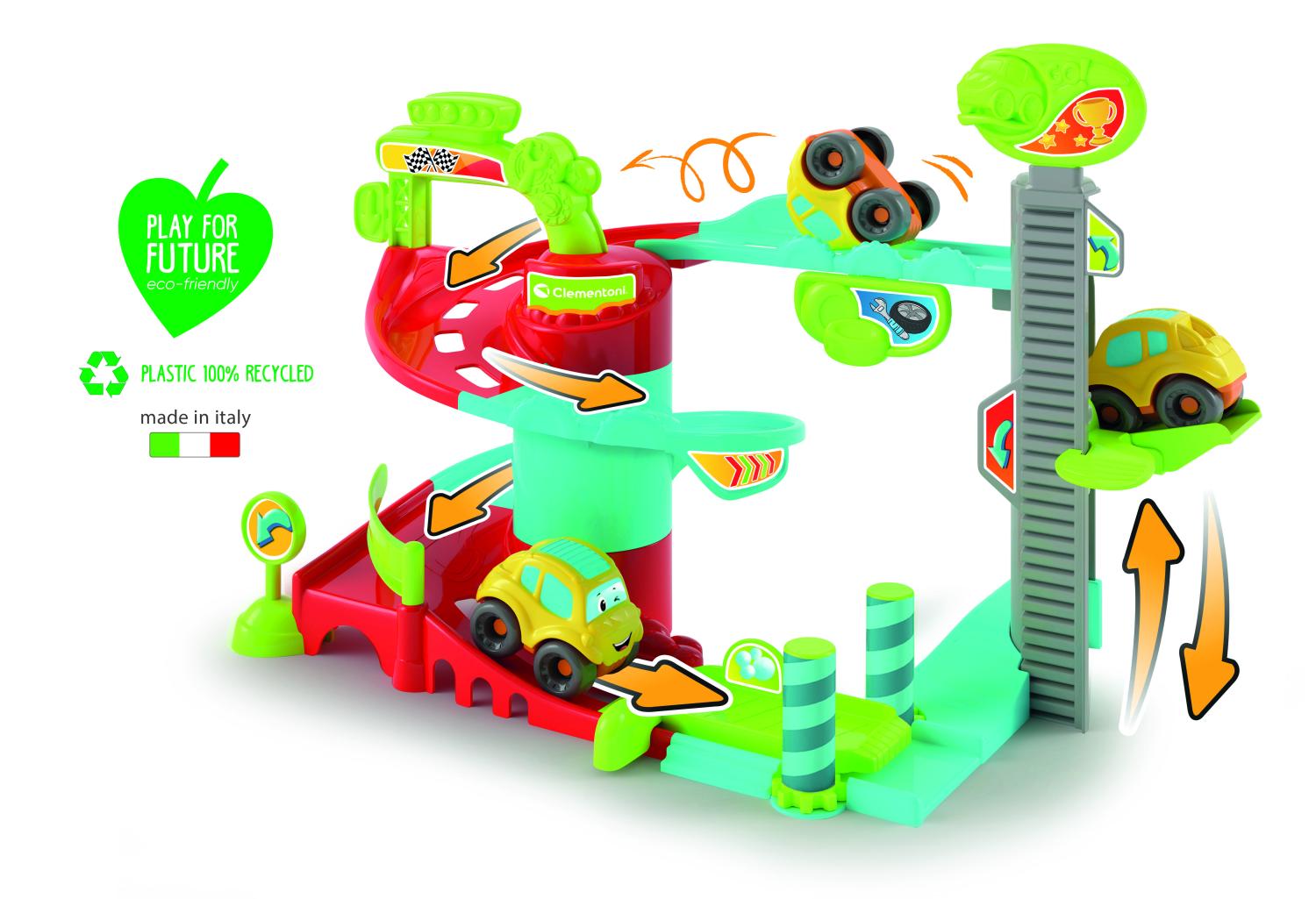 Baby Clementoni Fun garage baby track -  - Fagan Toys