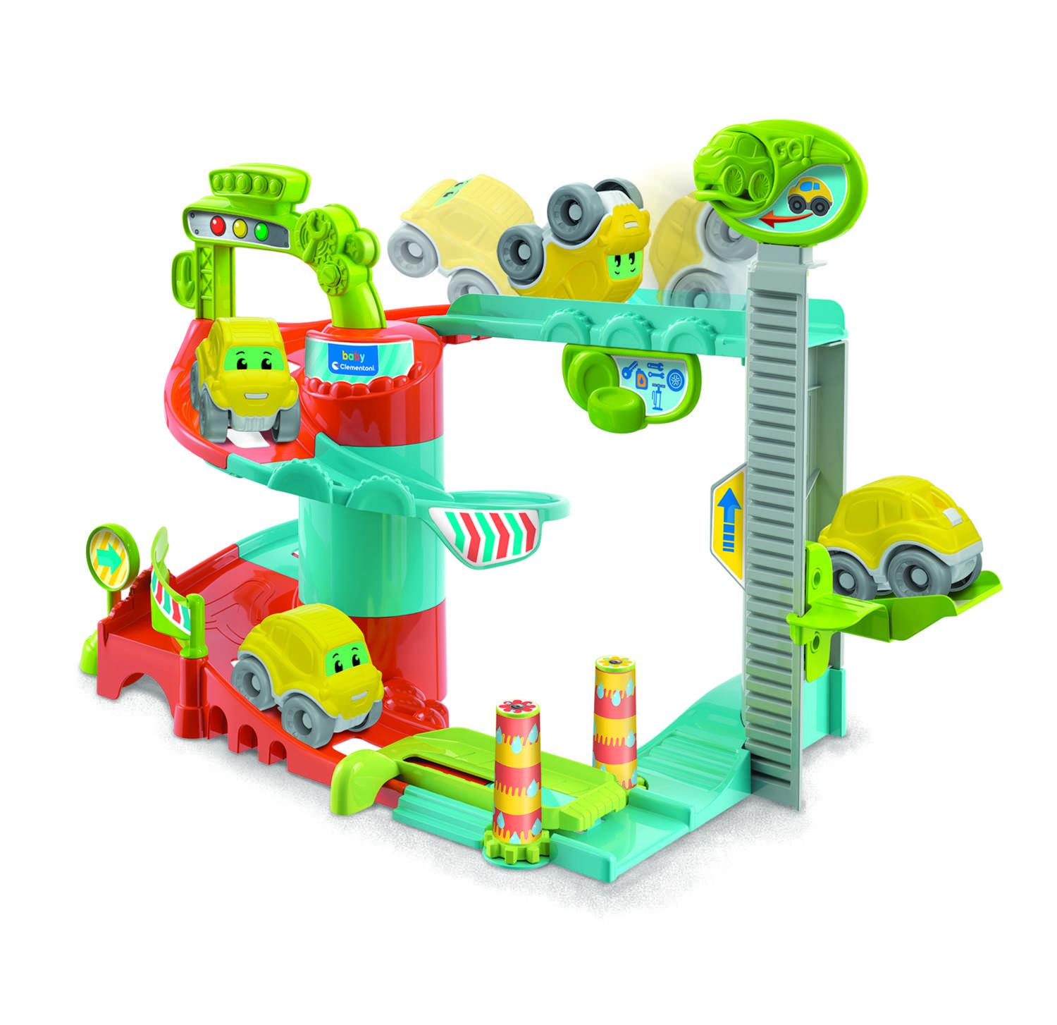 Baby Clementoni Fun garage baby track -  - Fagan Toys