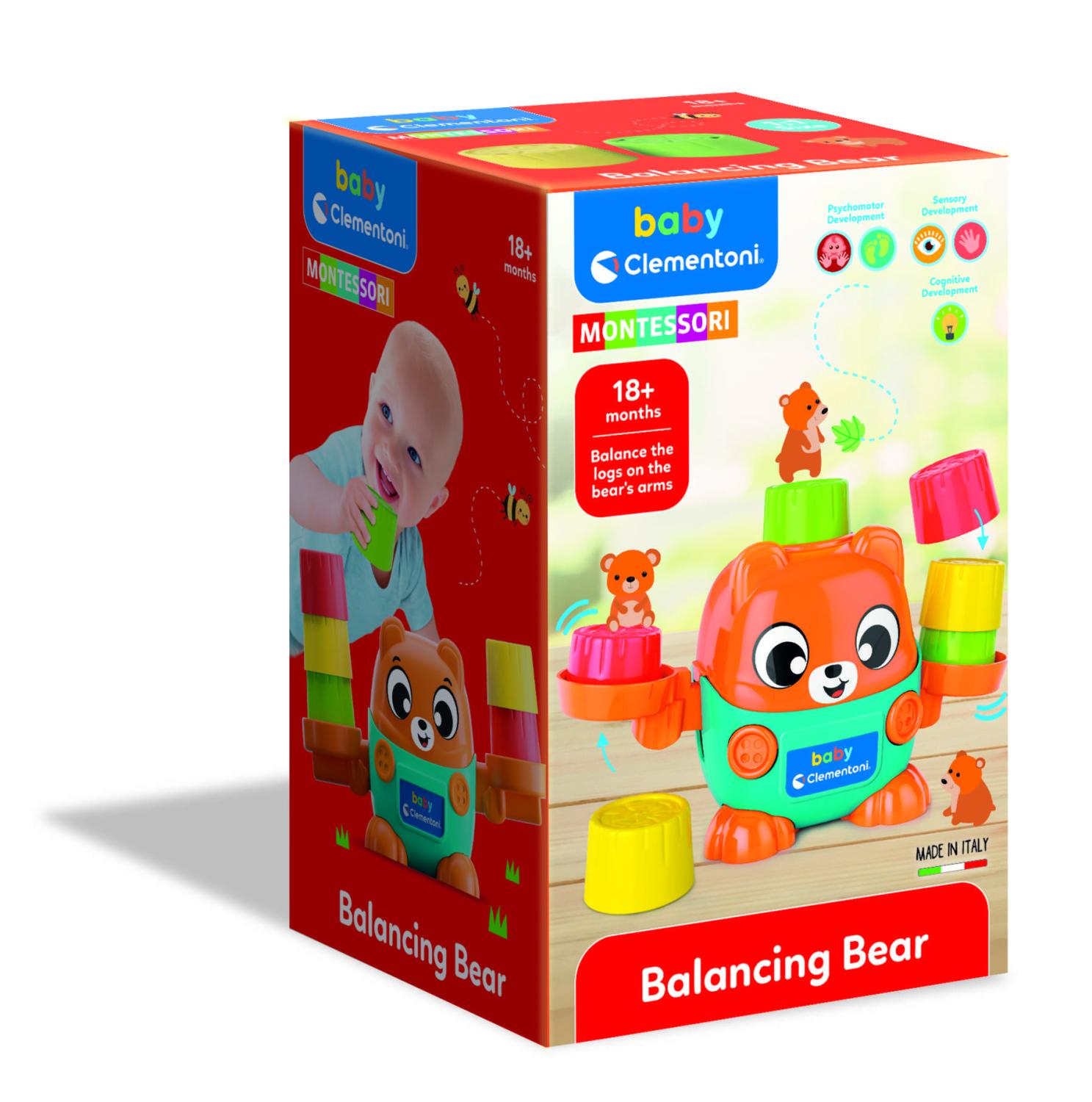 Baby Clementoni Balancing Bear -  - Fagan Toys