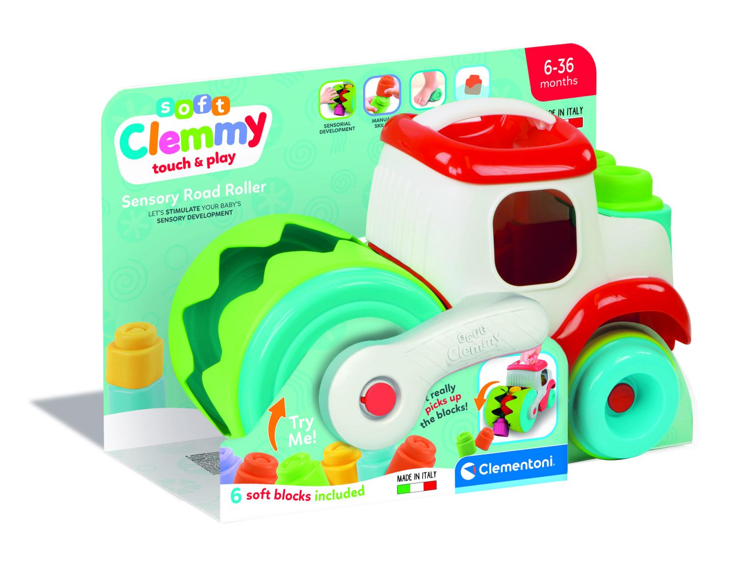 Clemmy Sensory Road Roller -  - Fagan Toys
