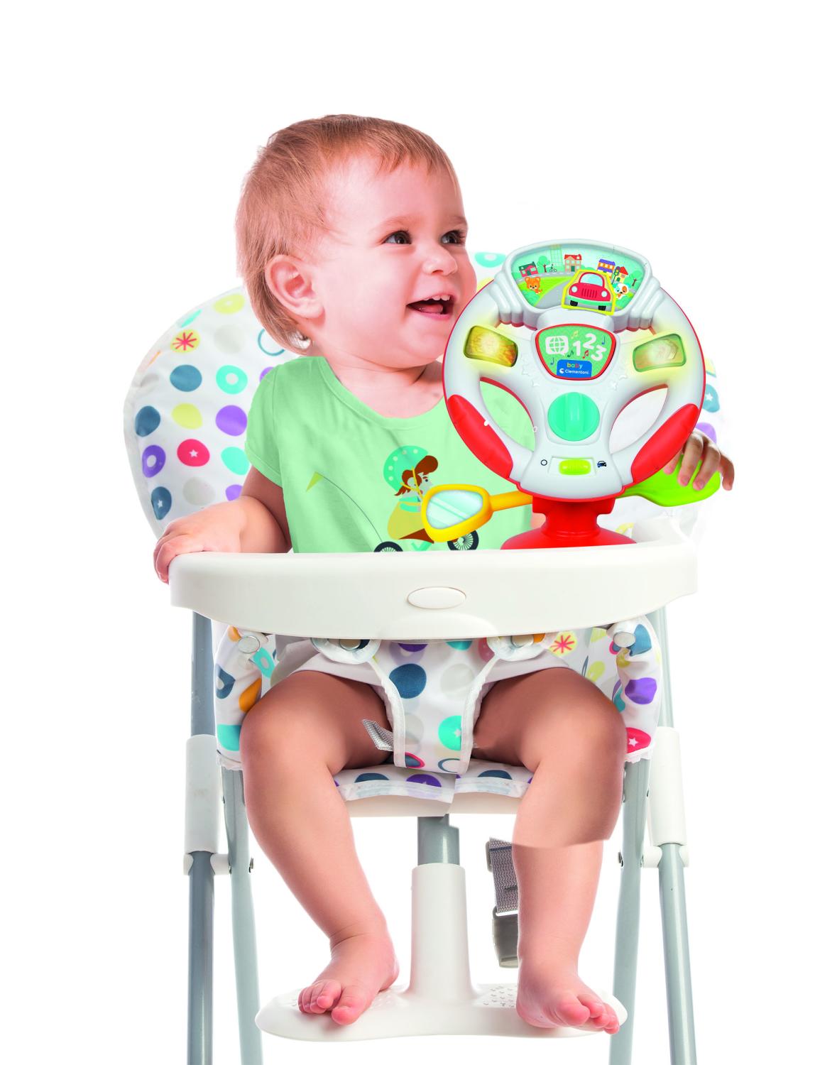 Baby Clementoni Turn & Drive Activity Wheel -  - Fagan Toys