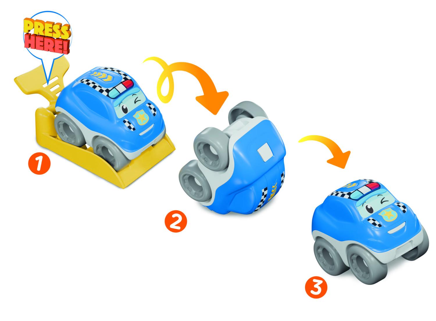 Baby Clementoni Tumbling Cars - Rescue Force -  - Fagan Toys