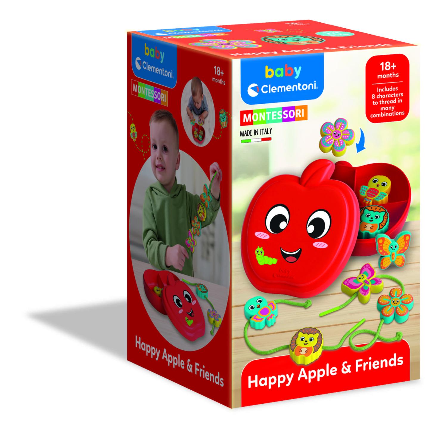 Baby Clementoni Happy Apple & Friends -  - Fagan Toys