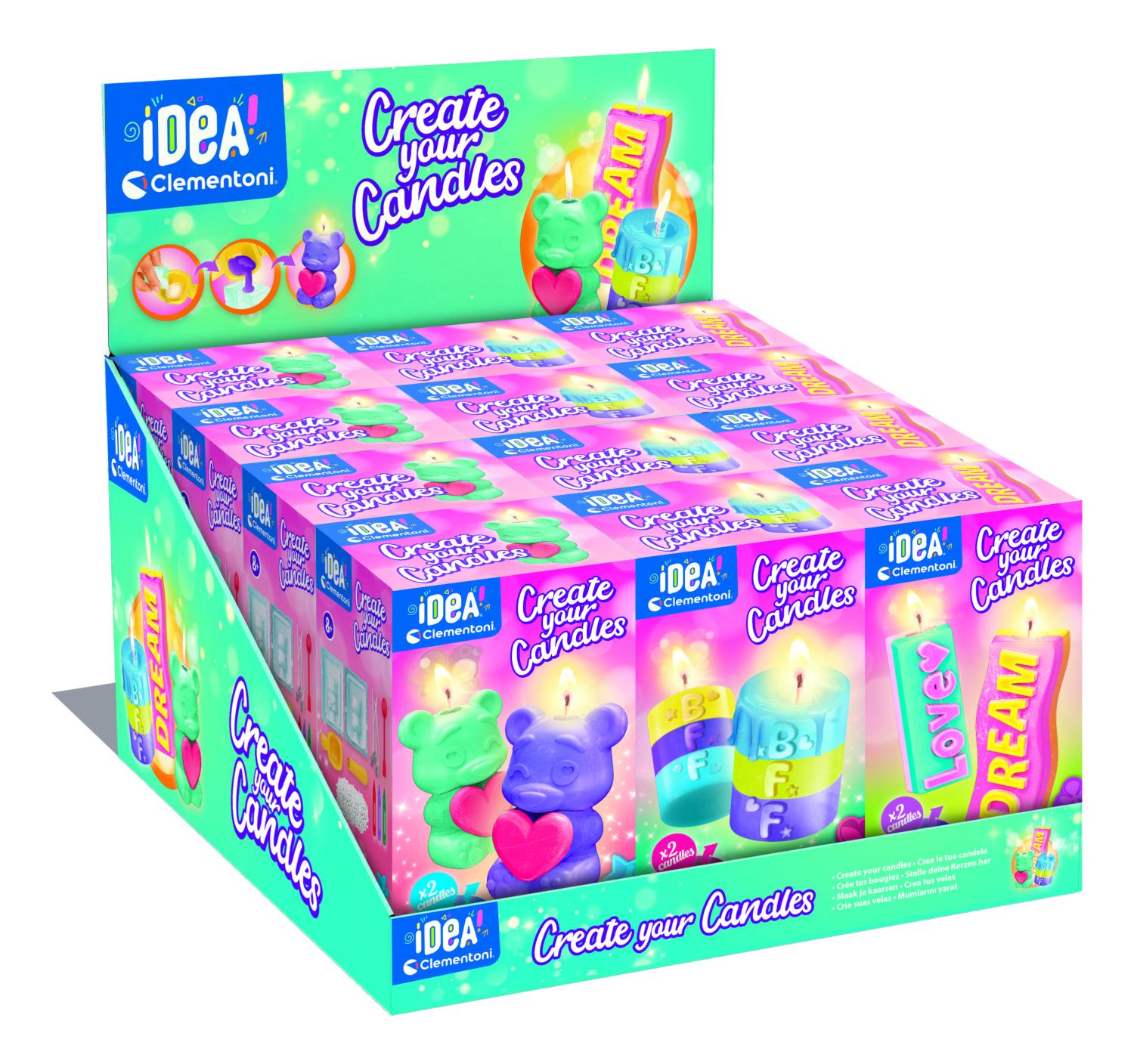 Creaidea Create Your Candles Assorted -  - Fagan Toys