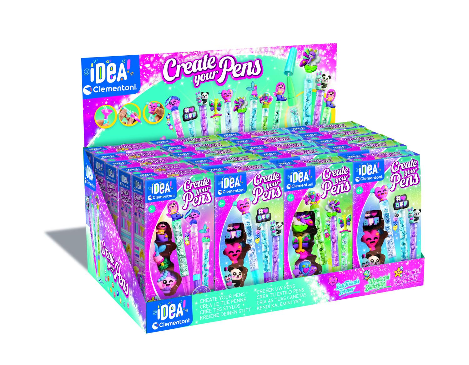 Creaidea Create Your Pens Assorted -  - Fagan Toys